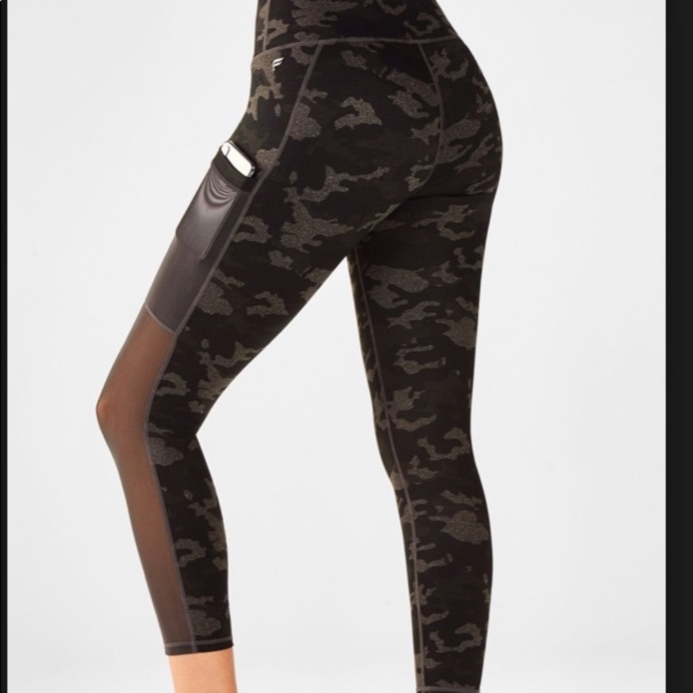 Fabletics Camo Capri Leggings